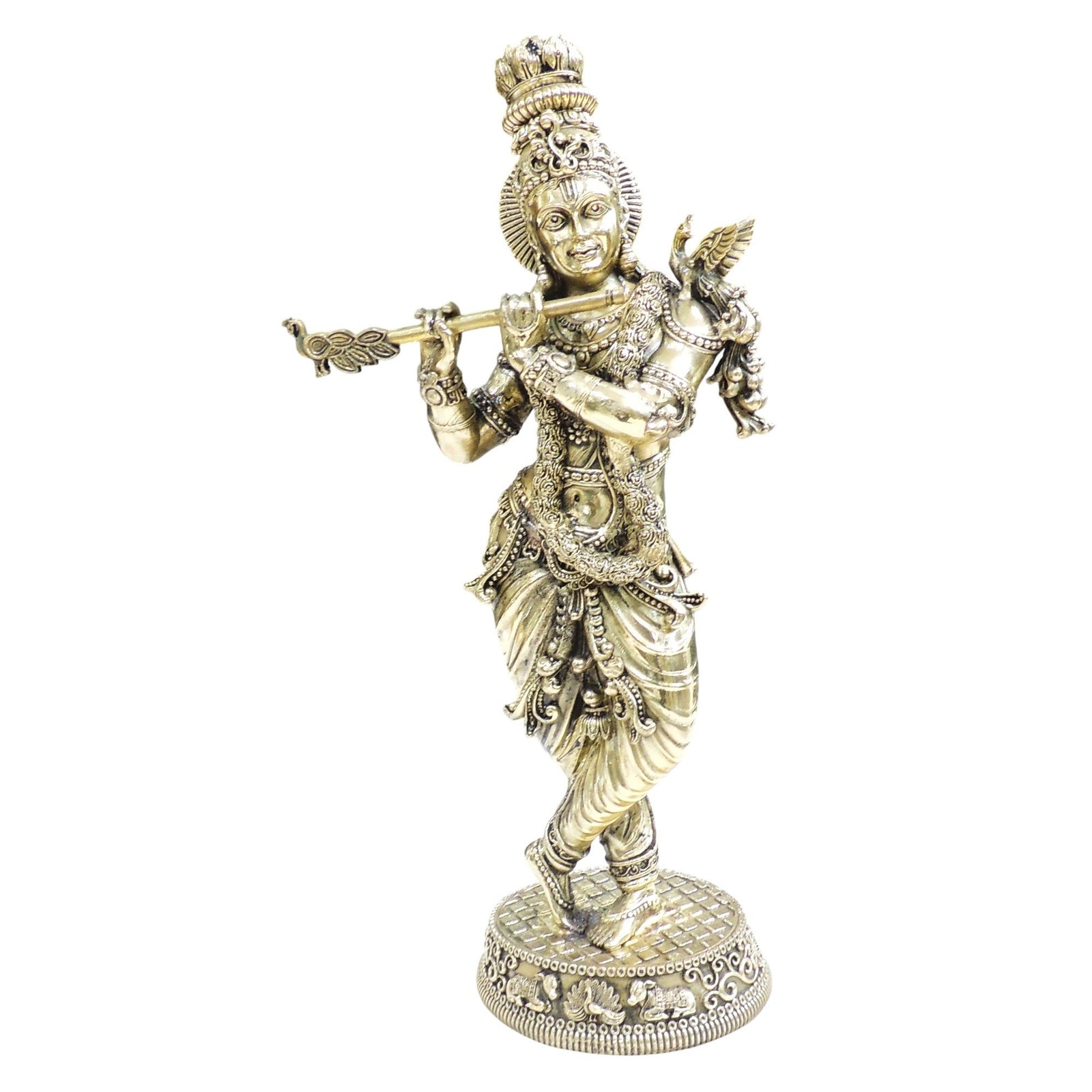 Brass Krishna — 15"