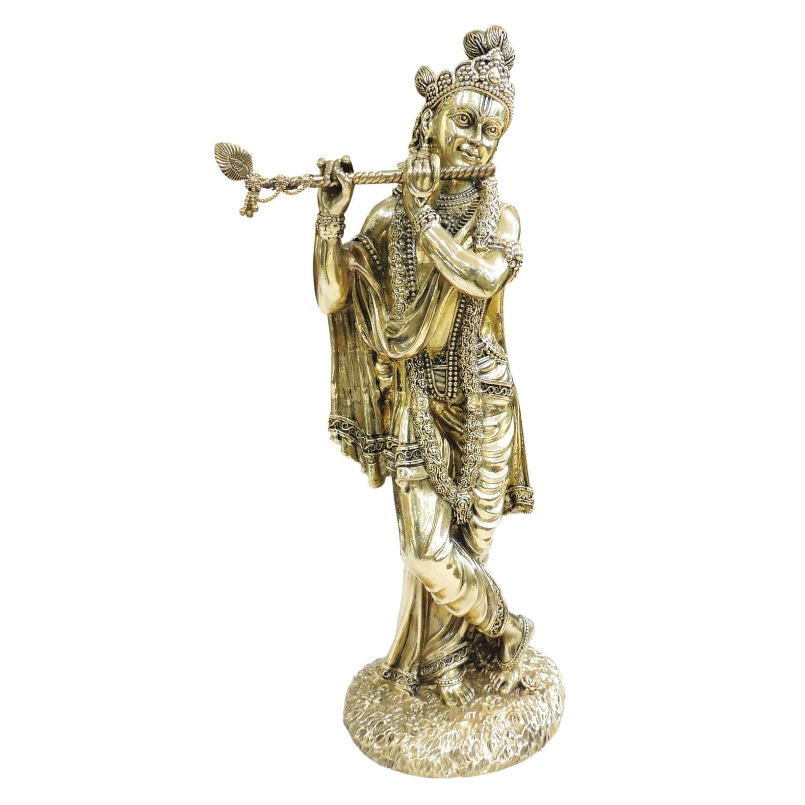 Brass Krishna — 16"