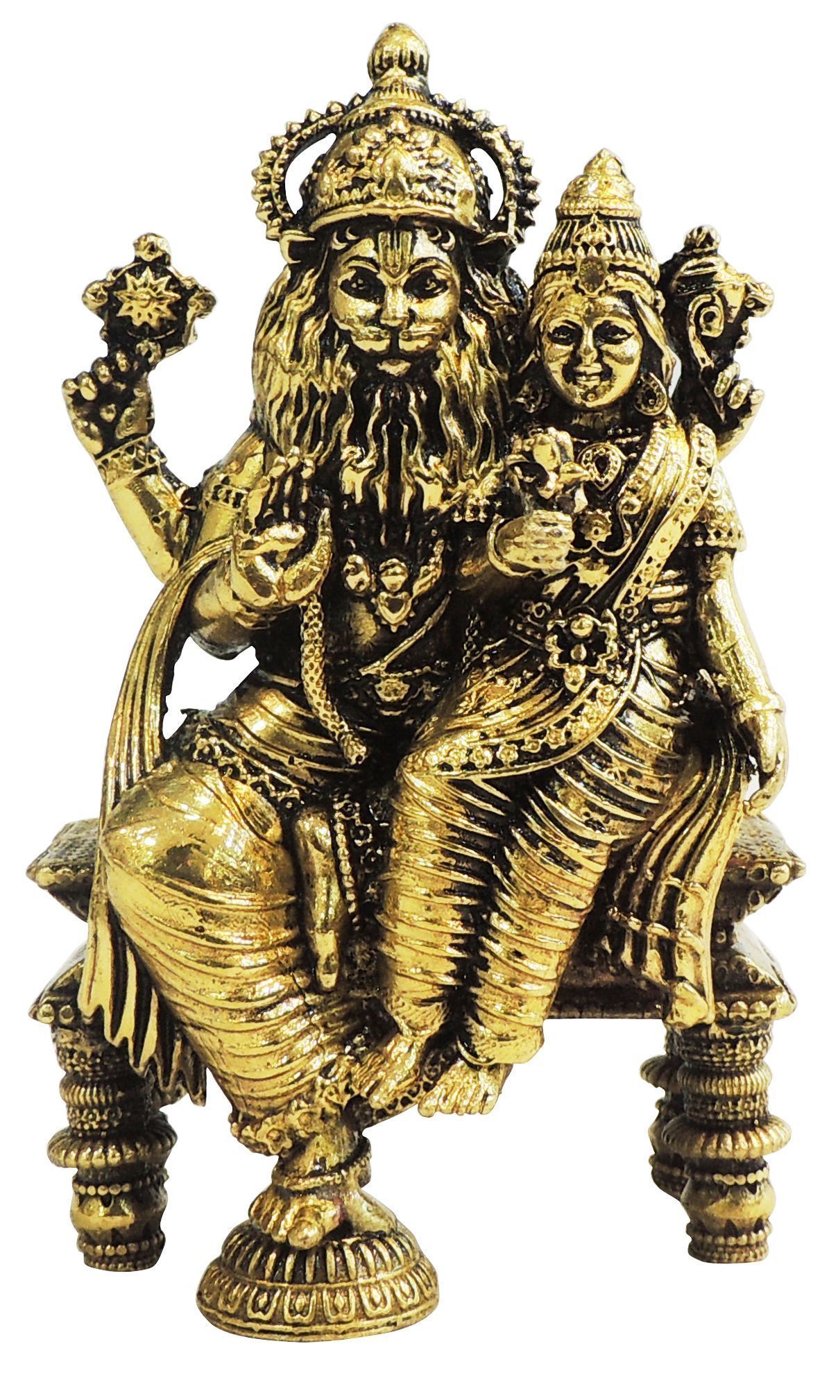 Brass Narsingh Bhagwan — 5.5"