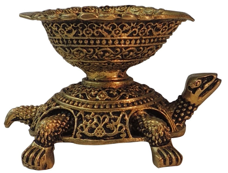Brass Tortoise Deepak — 1.5"