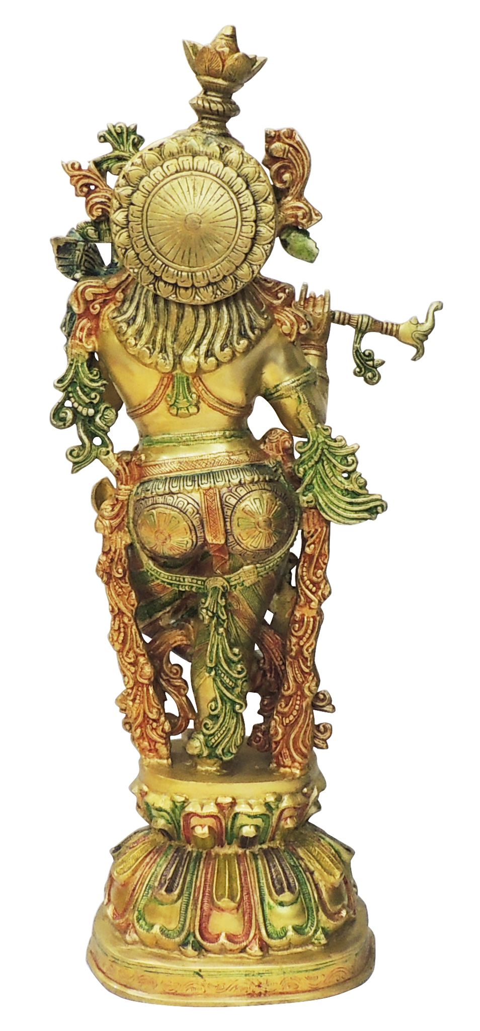 Brass Krishna — 36"