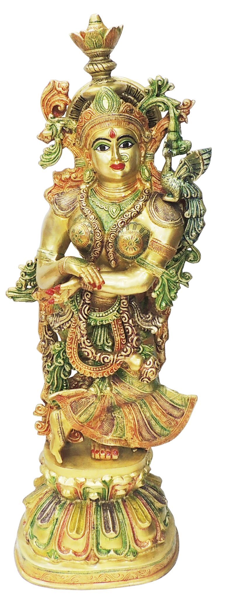 Brass Radha — 36"