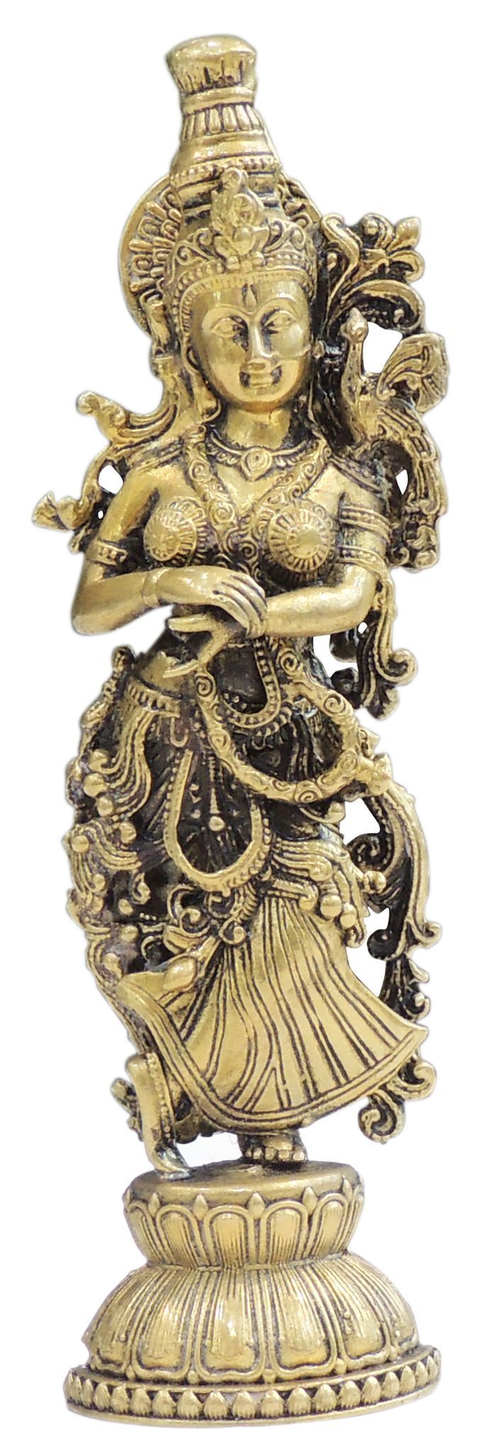 Brass Radha — 6"