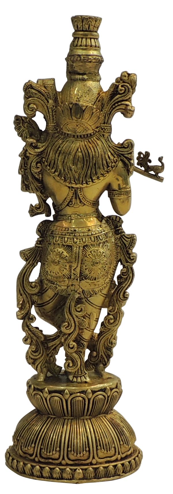 Brass Krishna — 11"