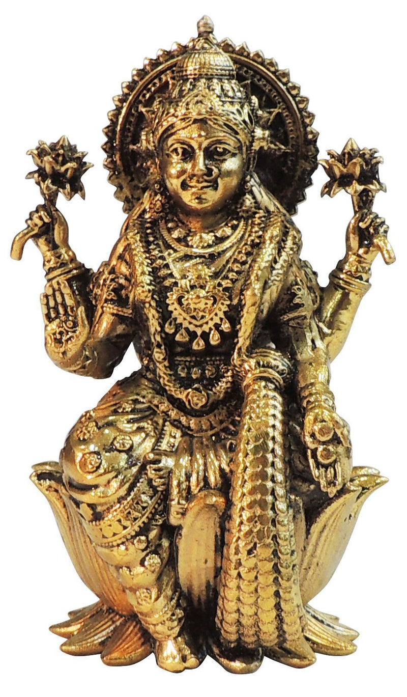 Brass Lakshmi — 4.5"