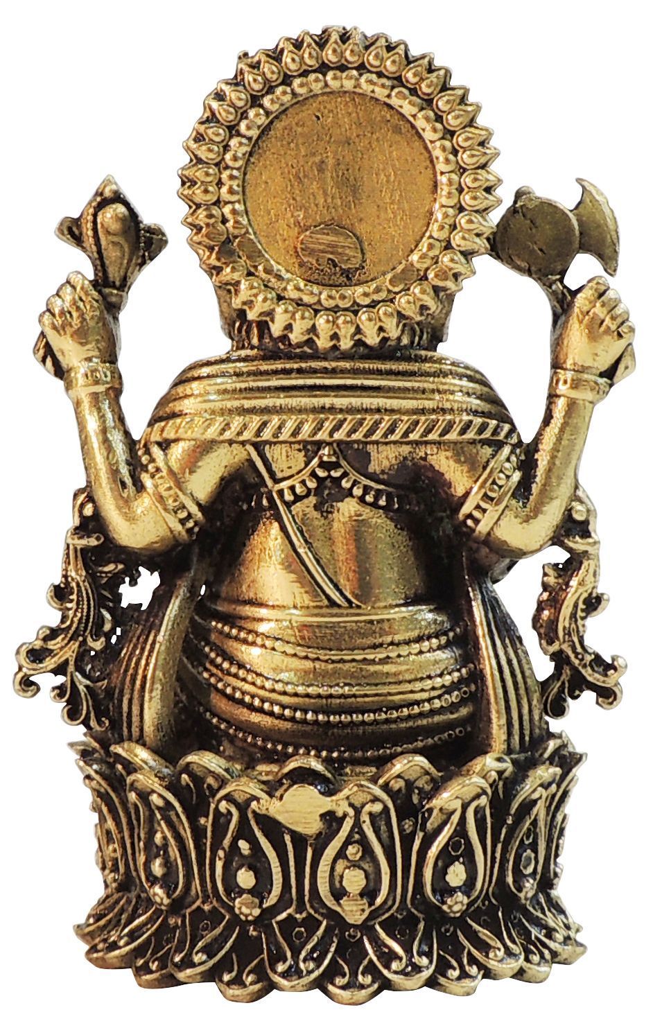 Brass Ganesh — 4.2"