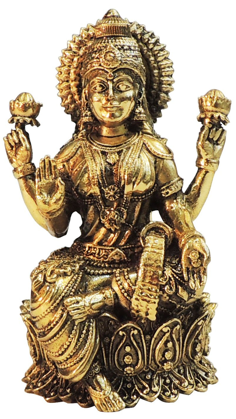 Brass Lakshmi — 4"