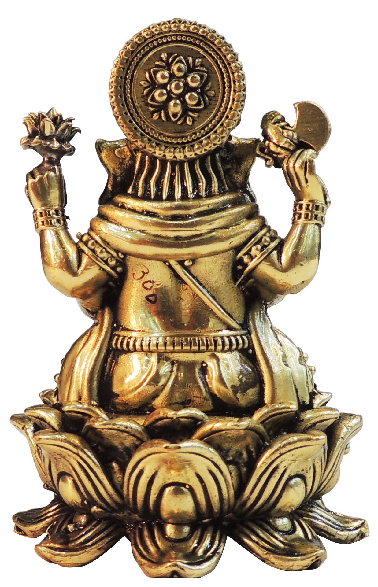 Brass Ganesh — 4"