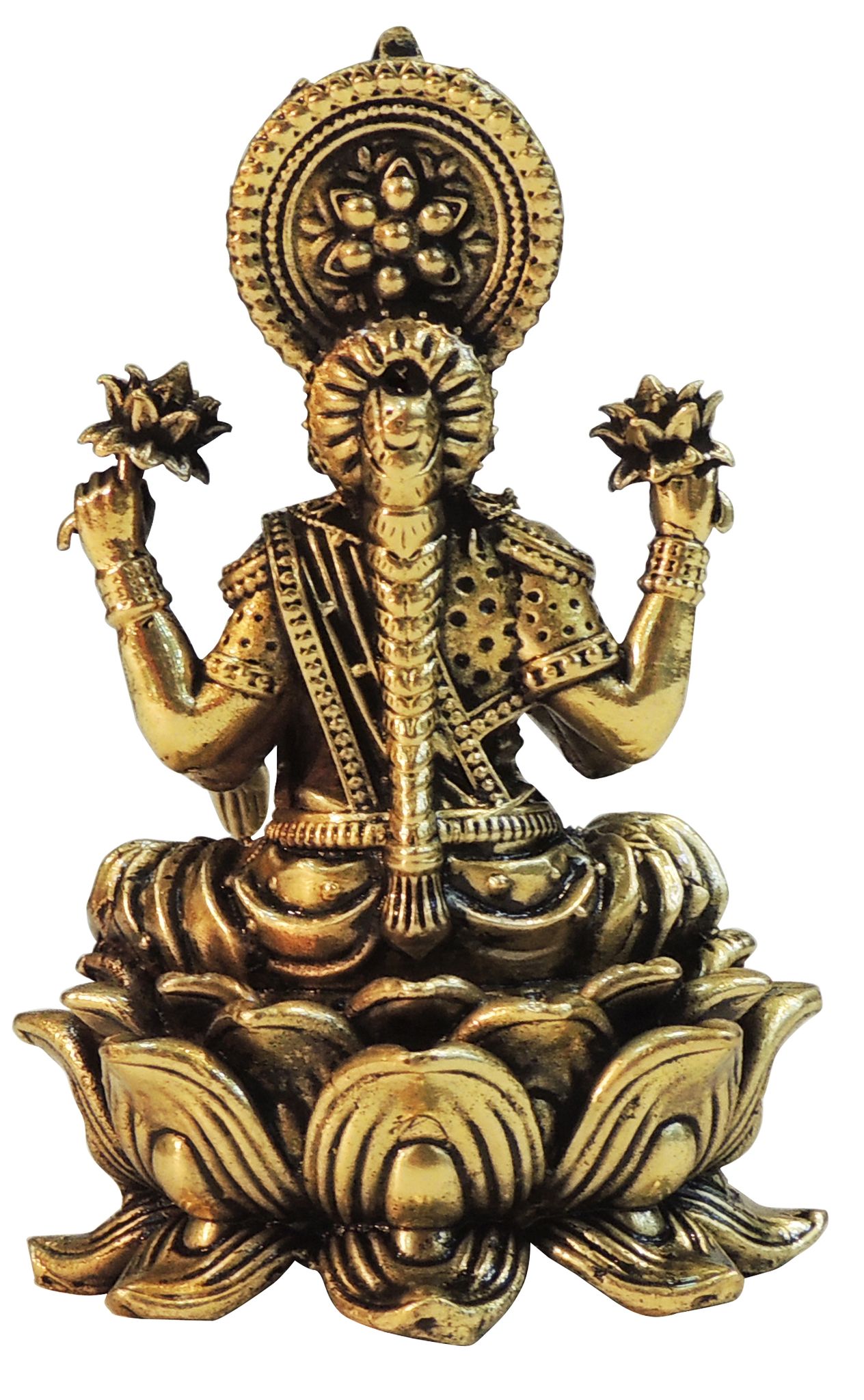 Brass Lakshmi — 4"