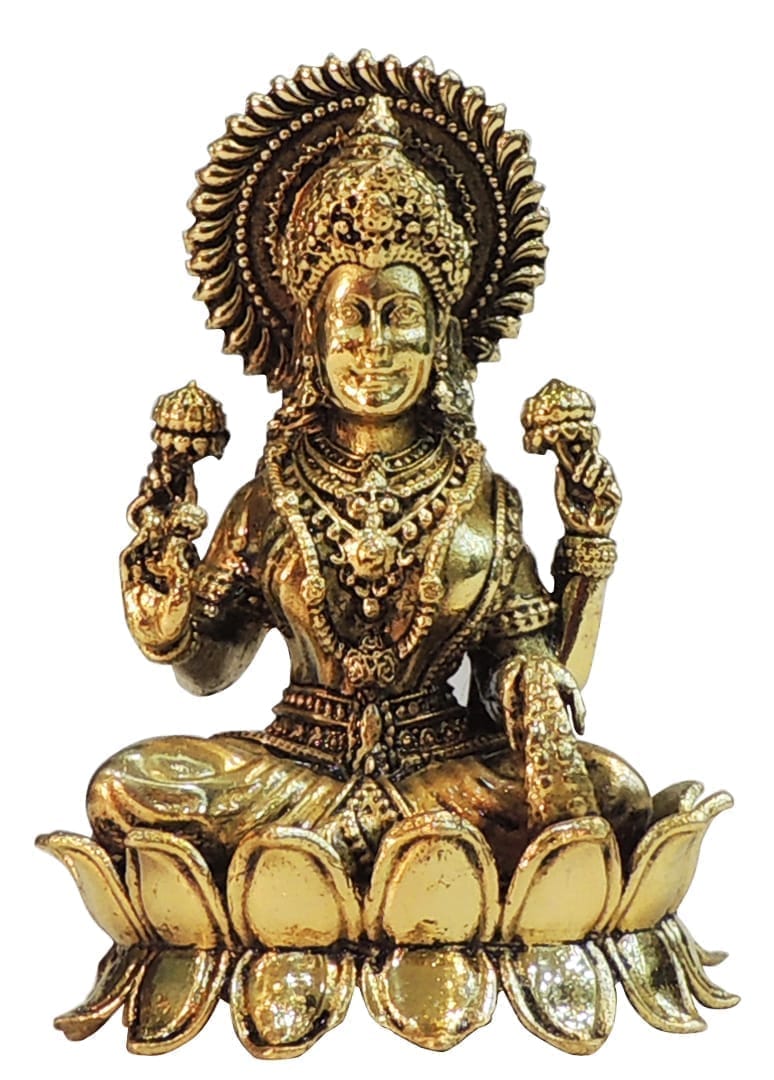 Brass Lakshmi — 4"