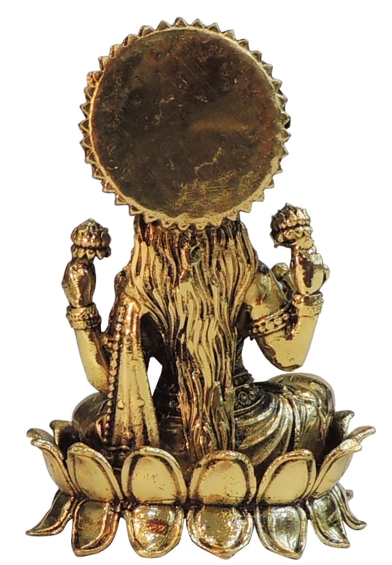 Brass Lakshmi — 4"