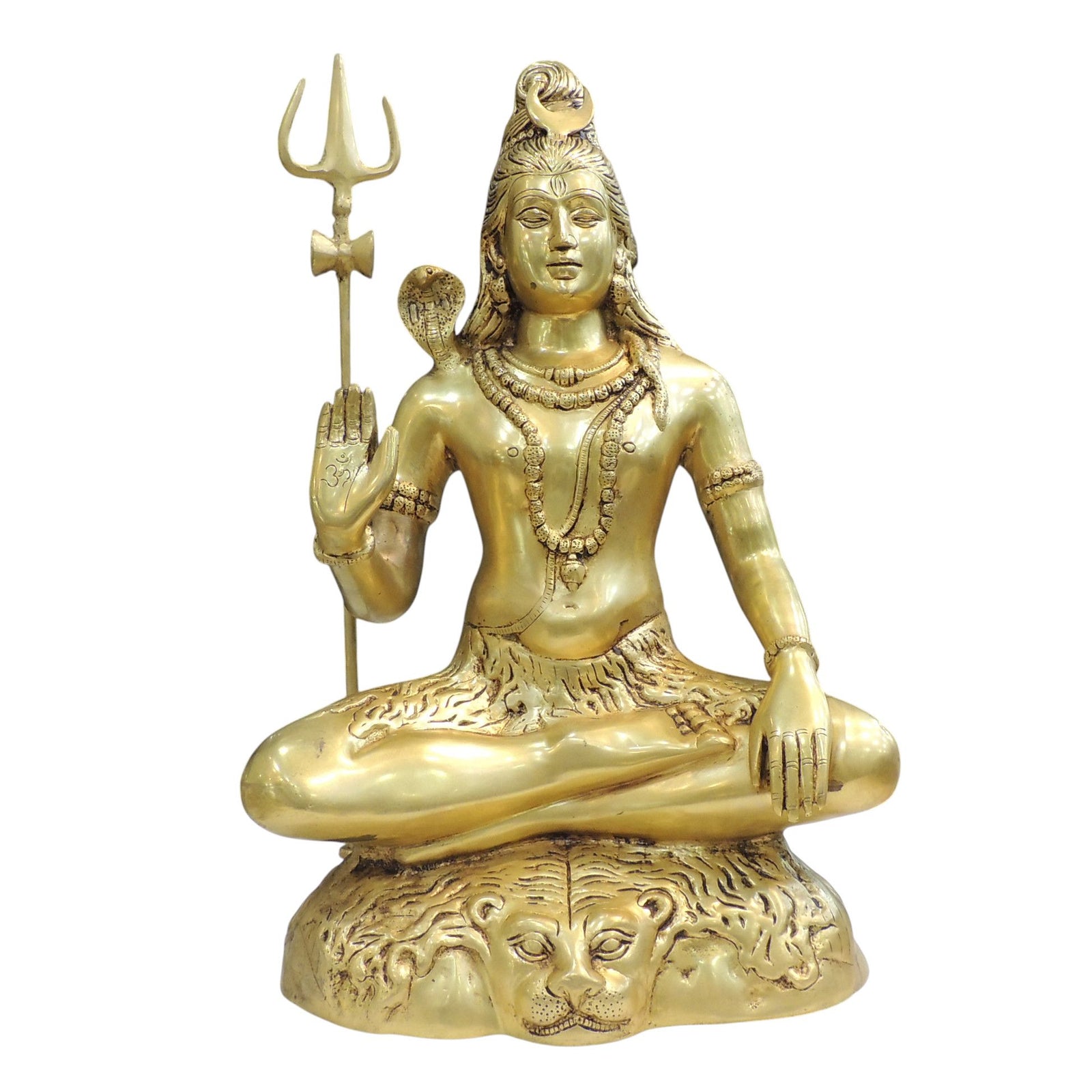 Brass Shiva — 21.5"