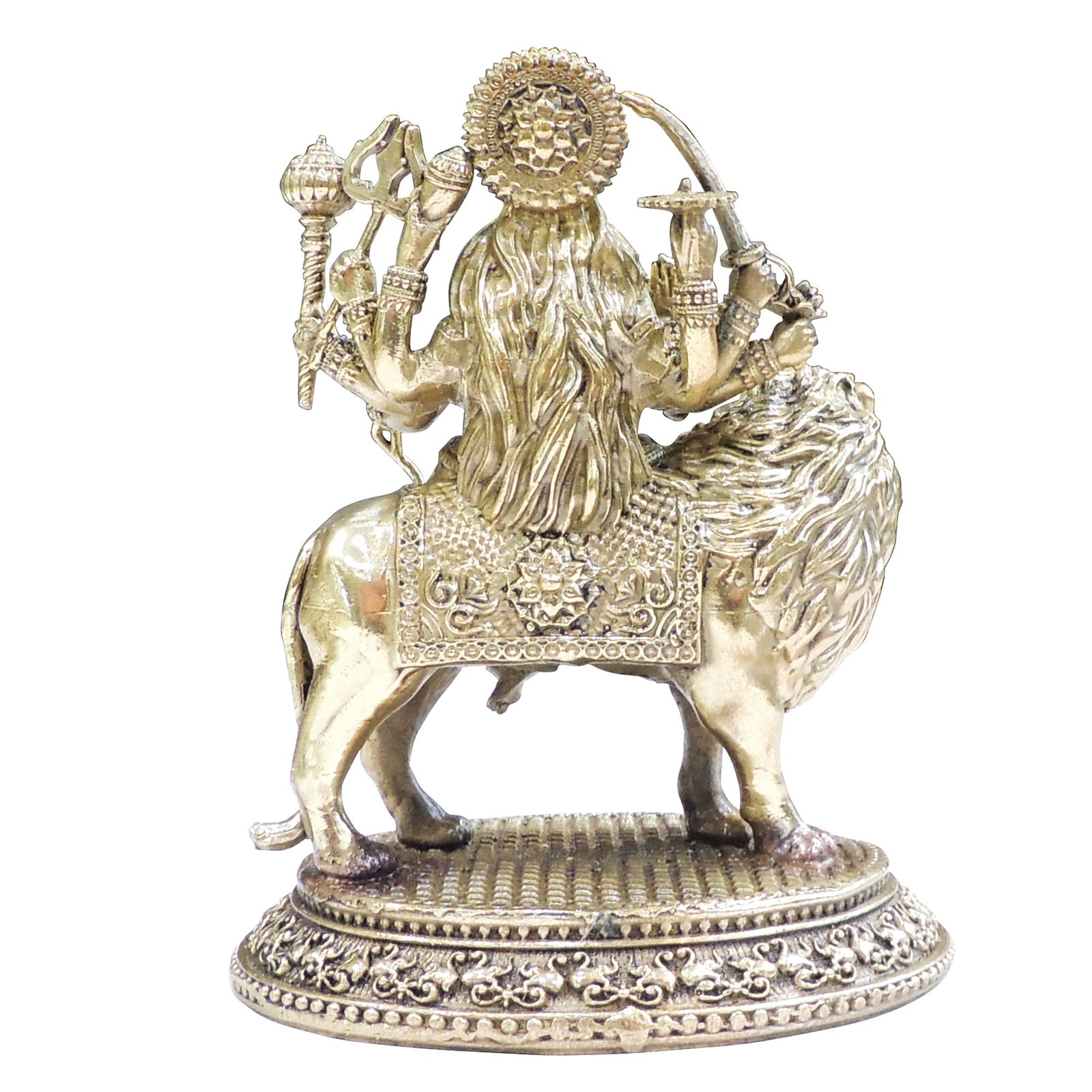 Brass Durga — 6"