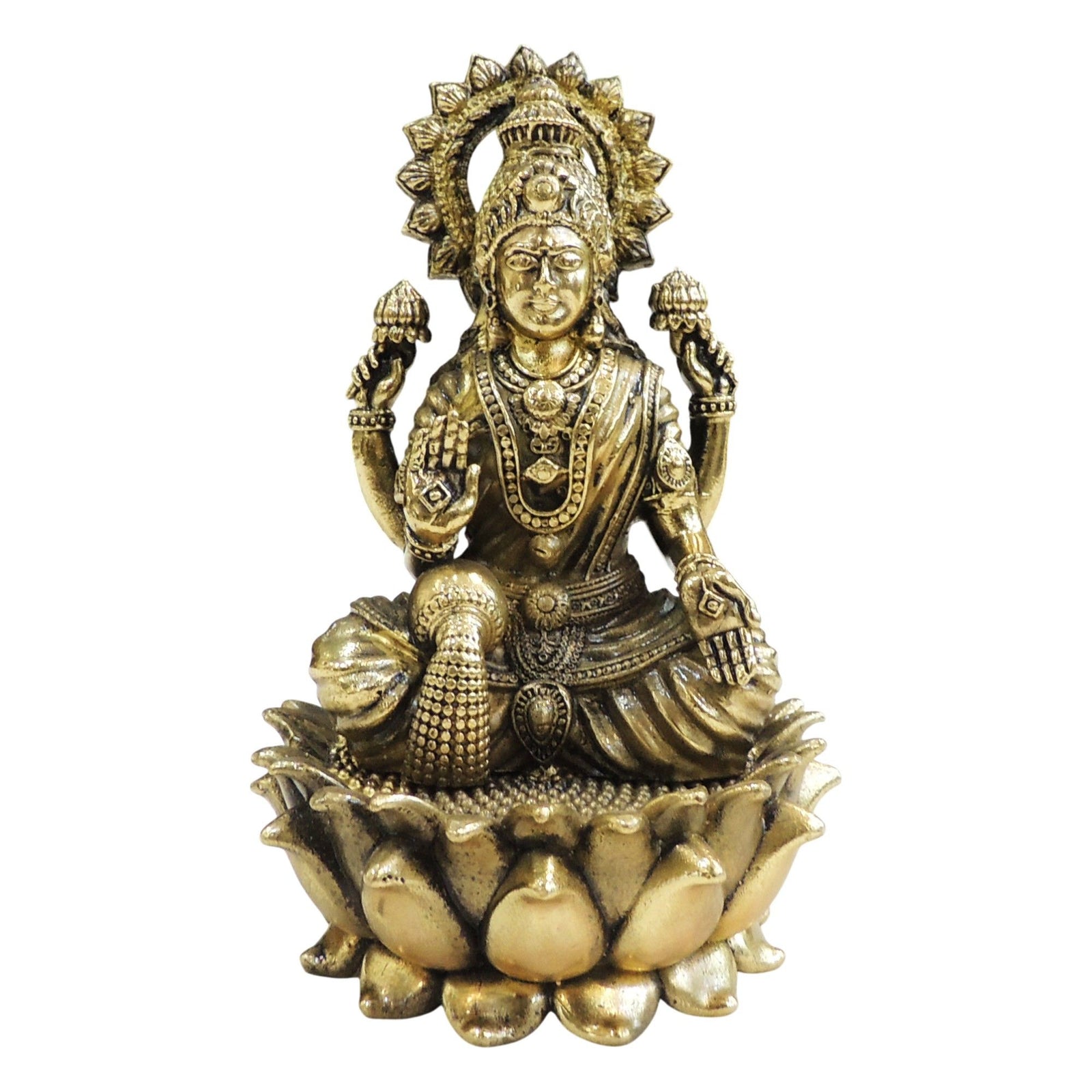 Brass Lakshmi — 4"