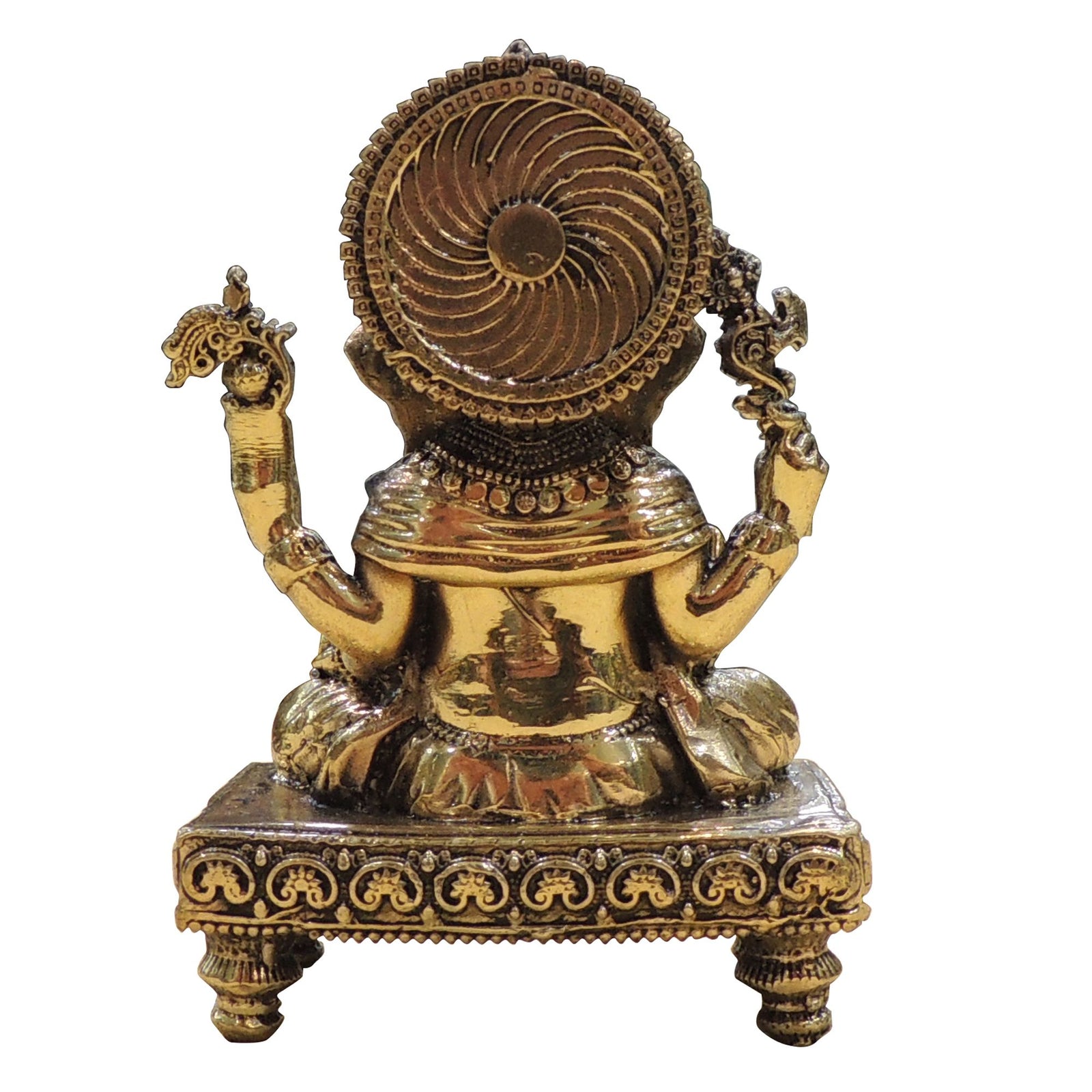 Brass Ganesh — 4"