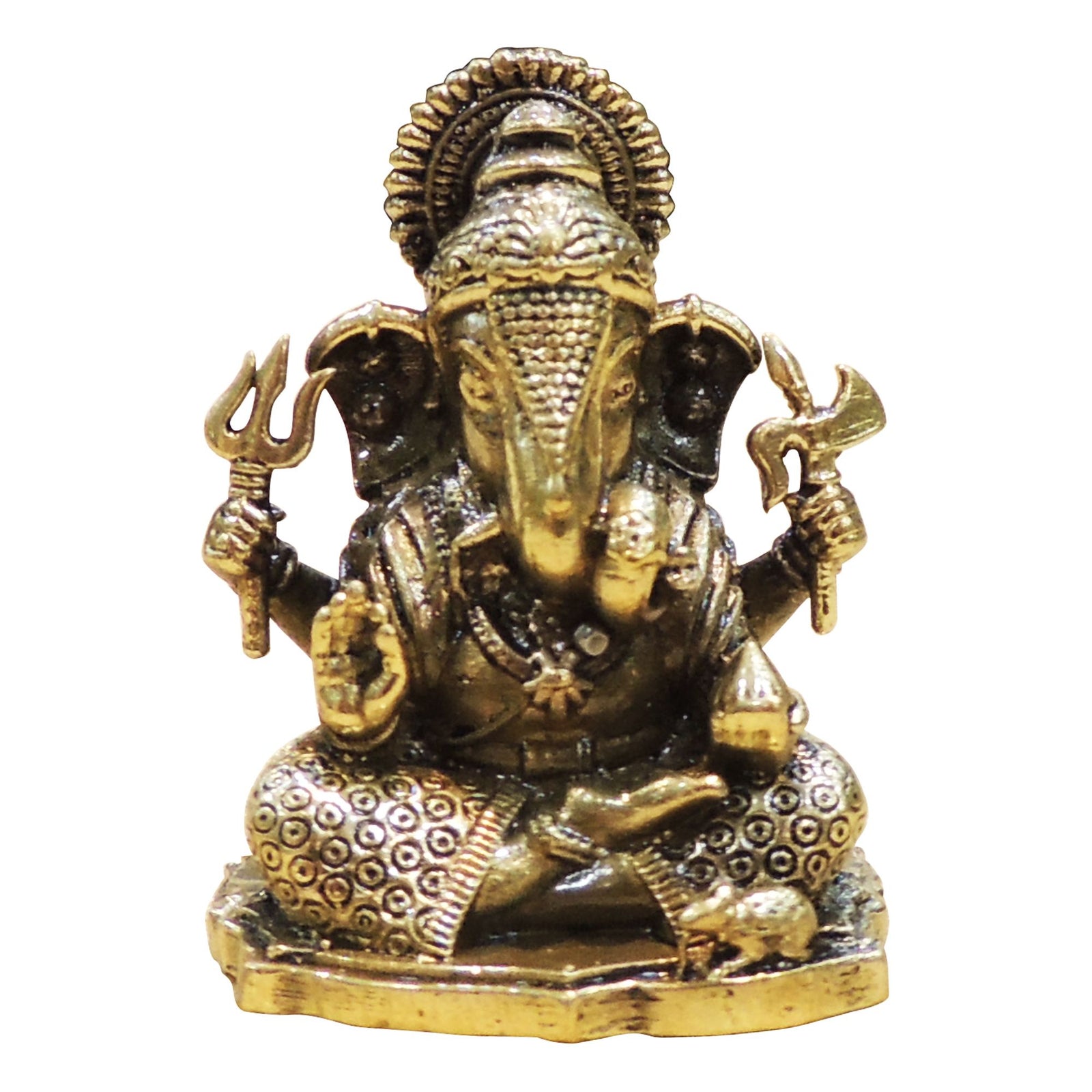 Brass Ganesh — 2"