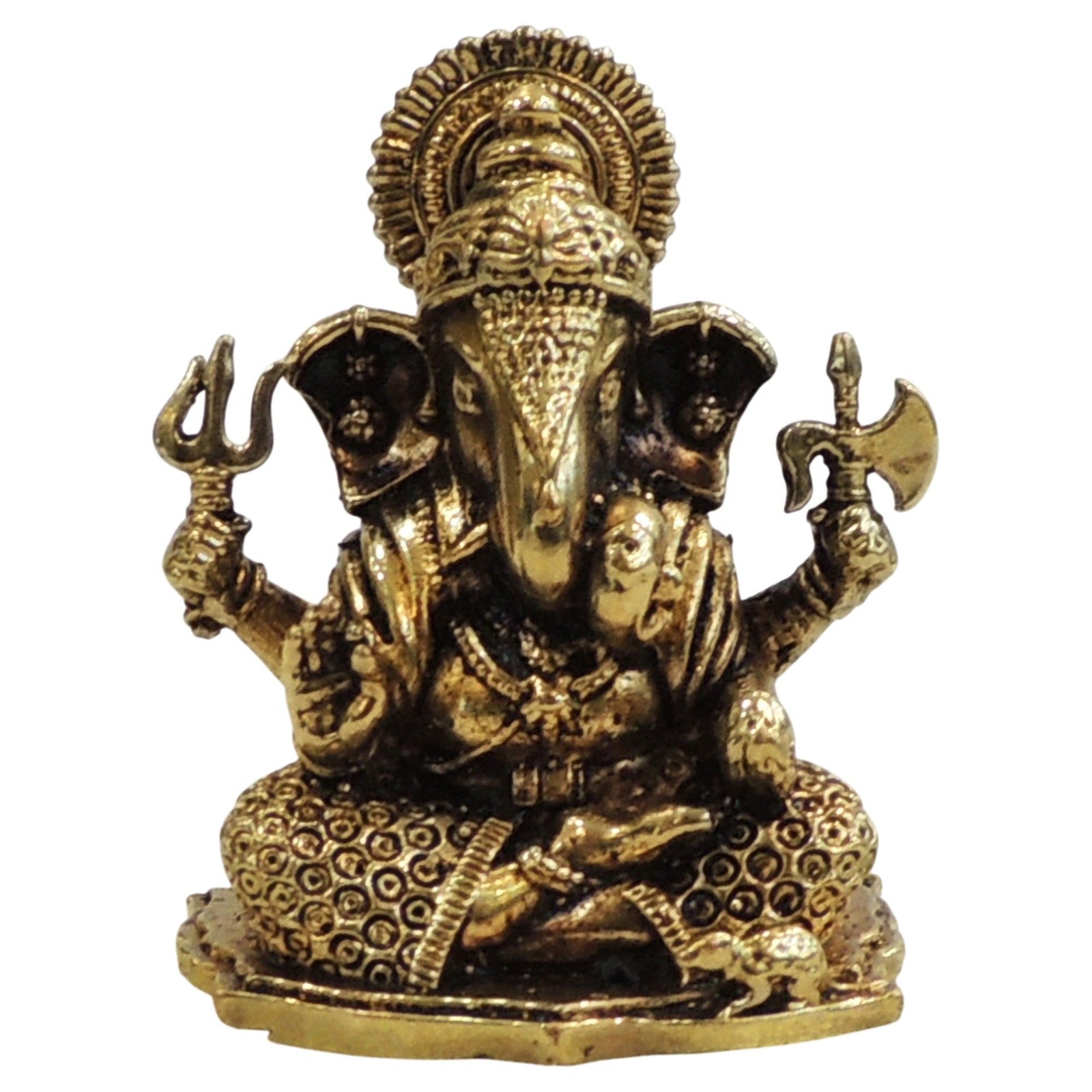 Brass Ganesh — 2"