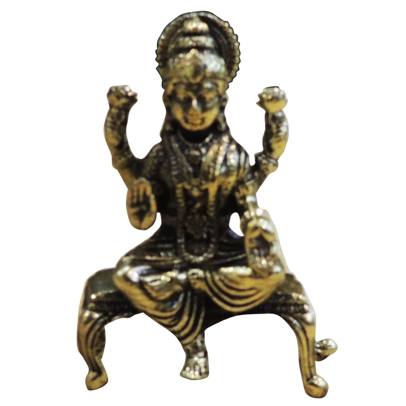 Brass Lakshmi — 2.5"