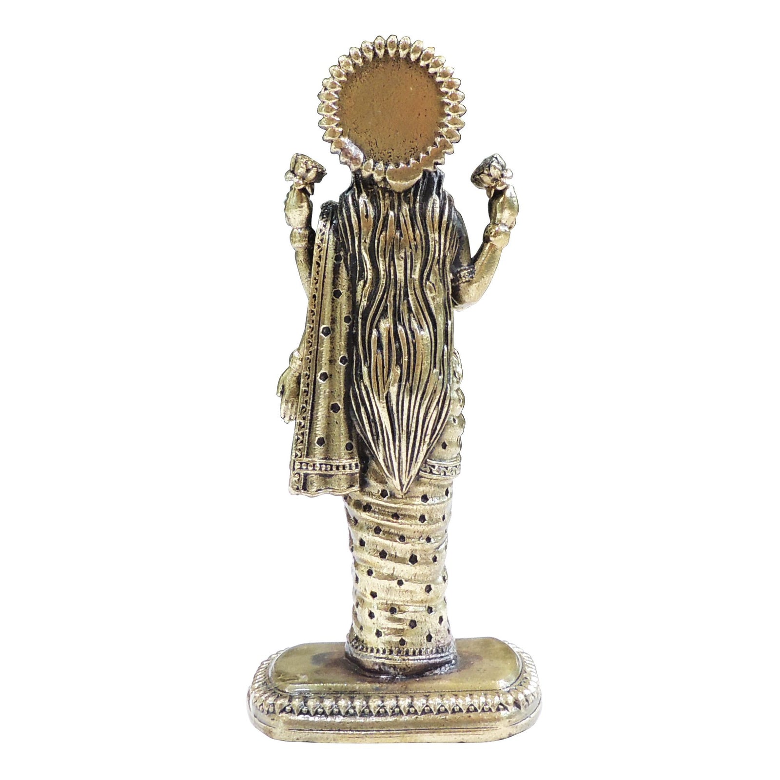 Brass Lakshmi, Standing — 4.5"