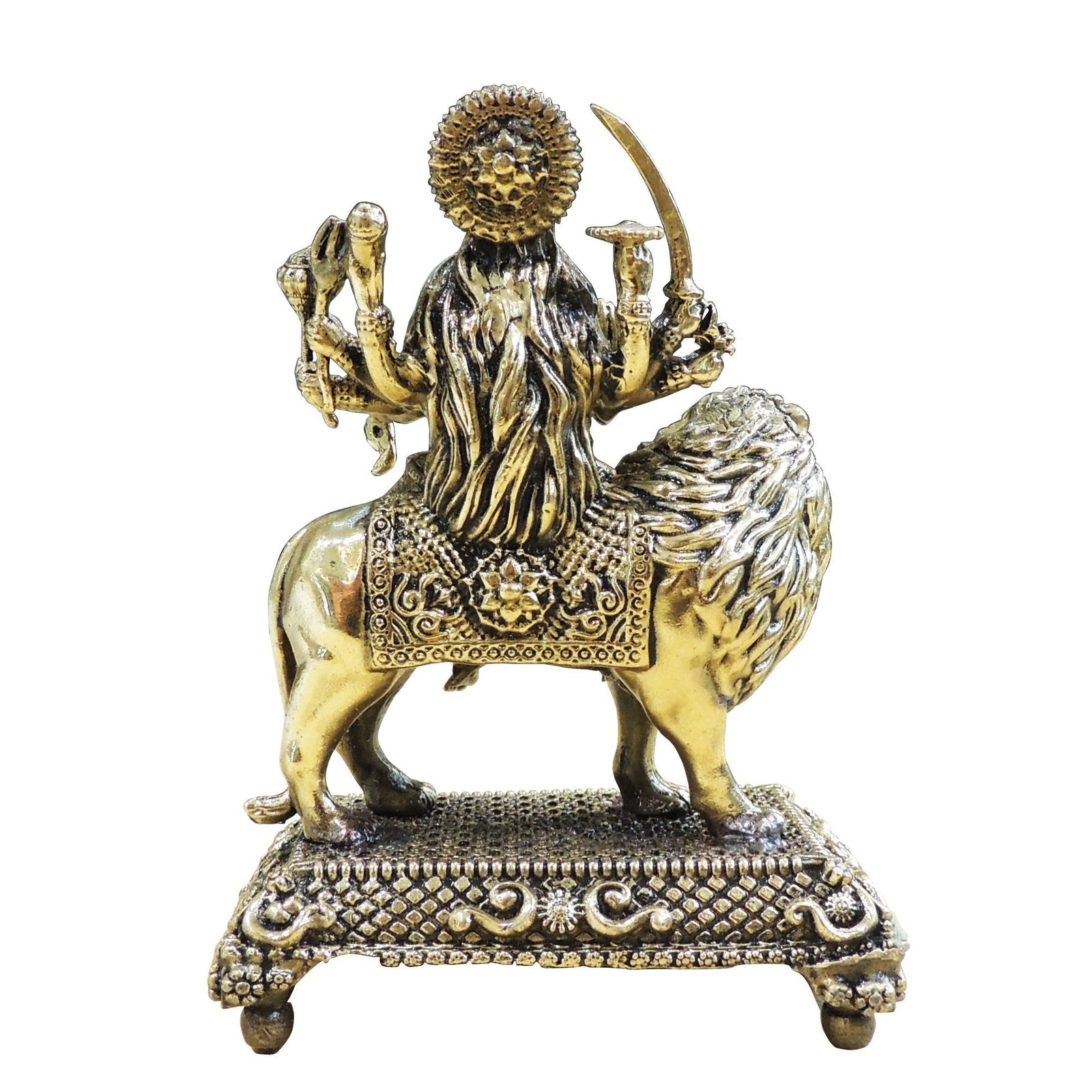Brass Durga — 4.7"