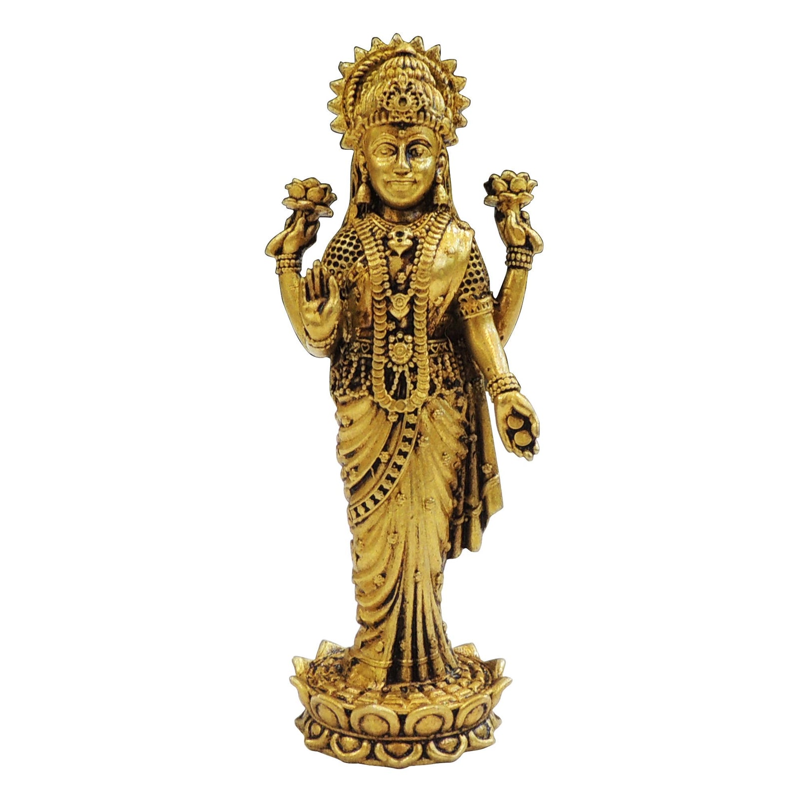 Brass Lakshmi — 4.5"