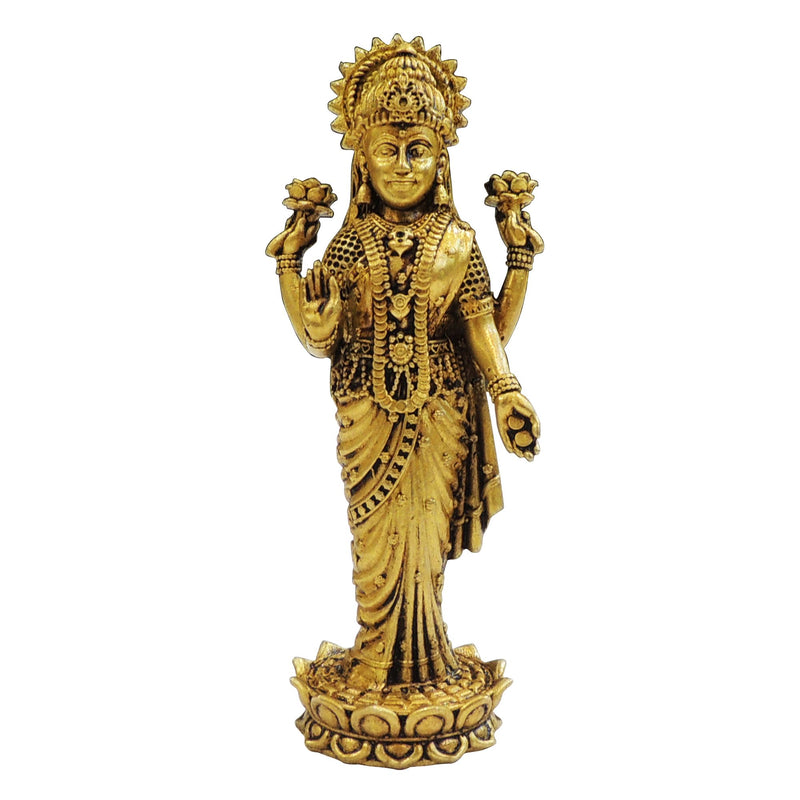 Brass Lakshmi — 4.5"