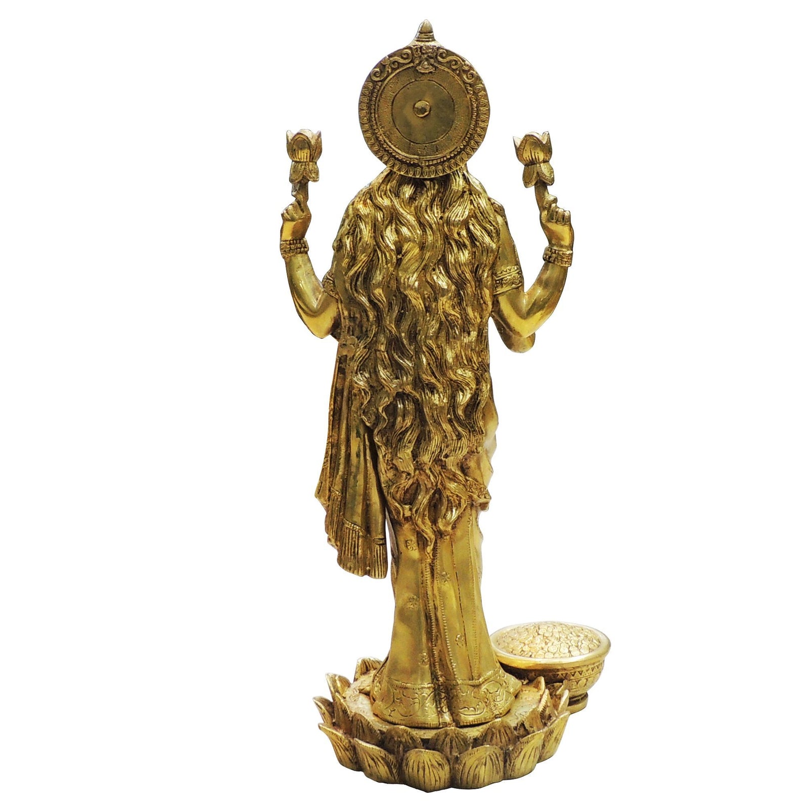 Brass Lakshmi — 24.5"