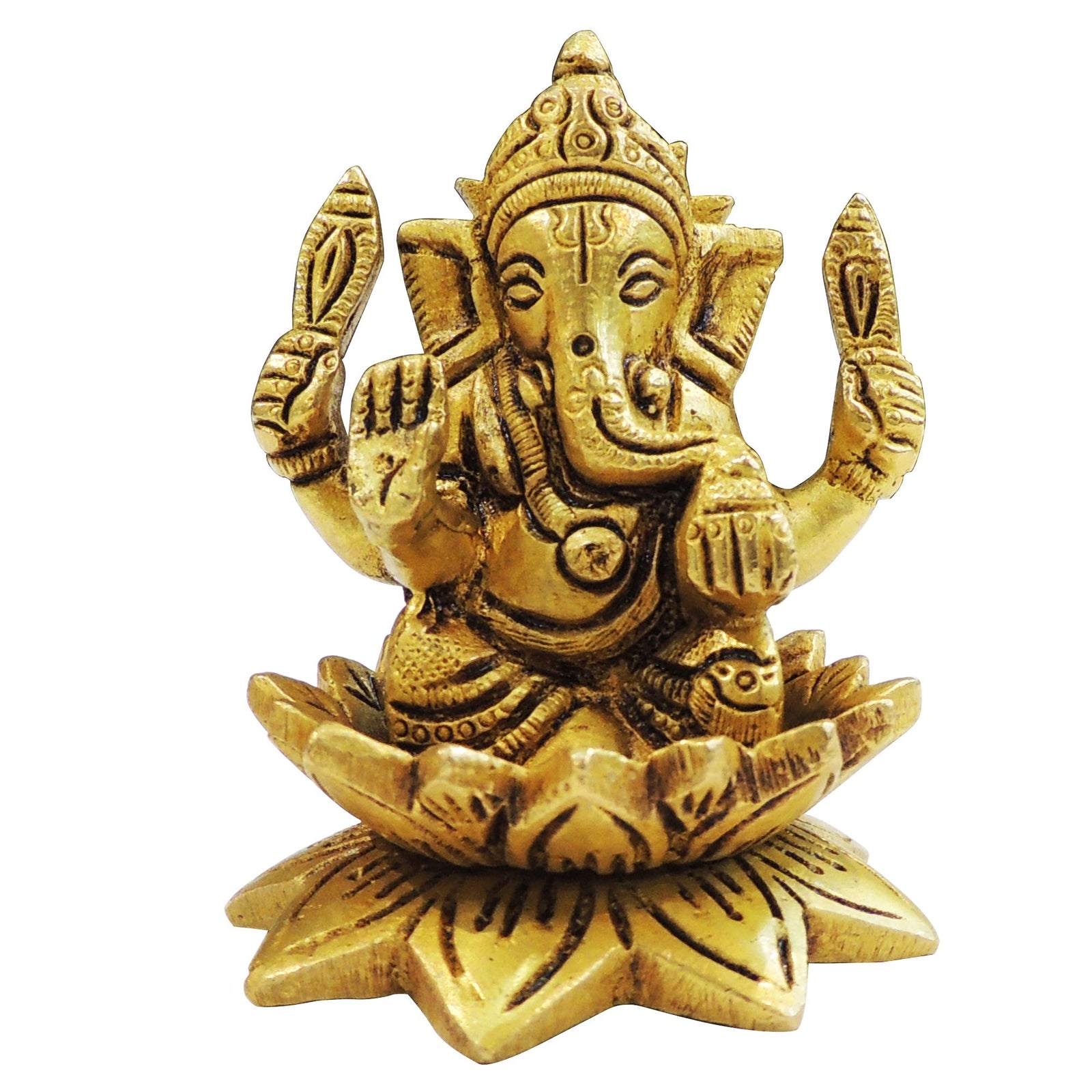 Brass Ganesh — 3.5"