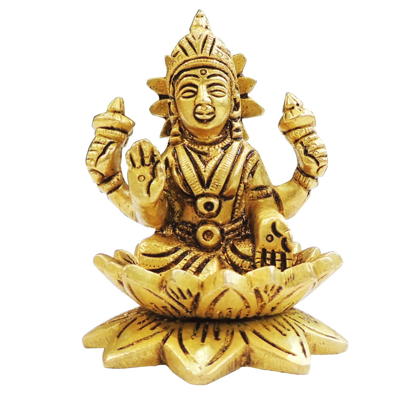 Brass Lakshmi — 3.5"