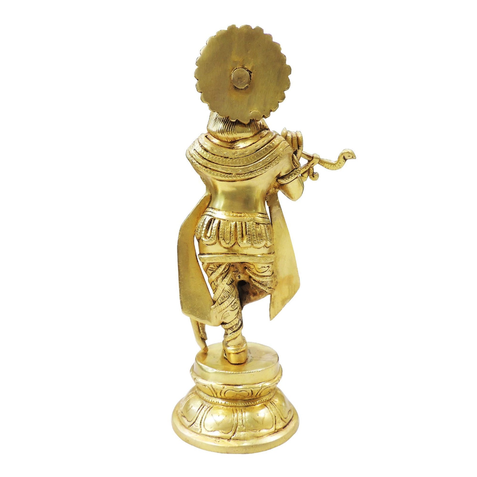 Brass Krishna — 11.5"