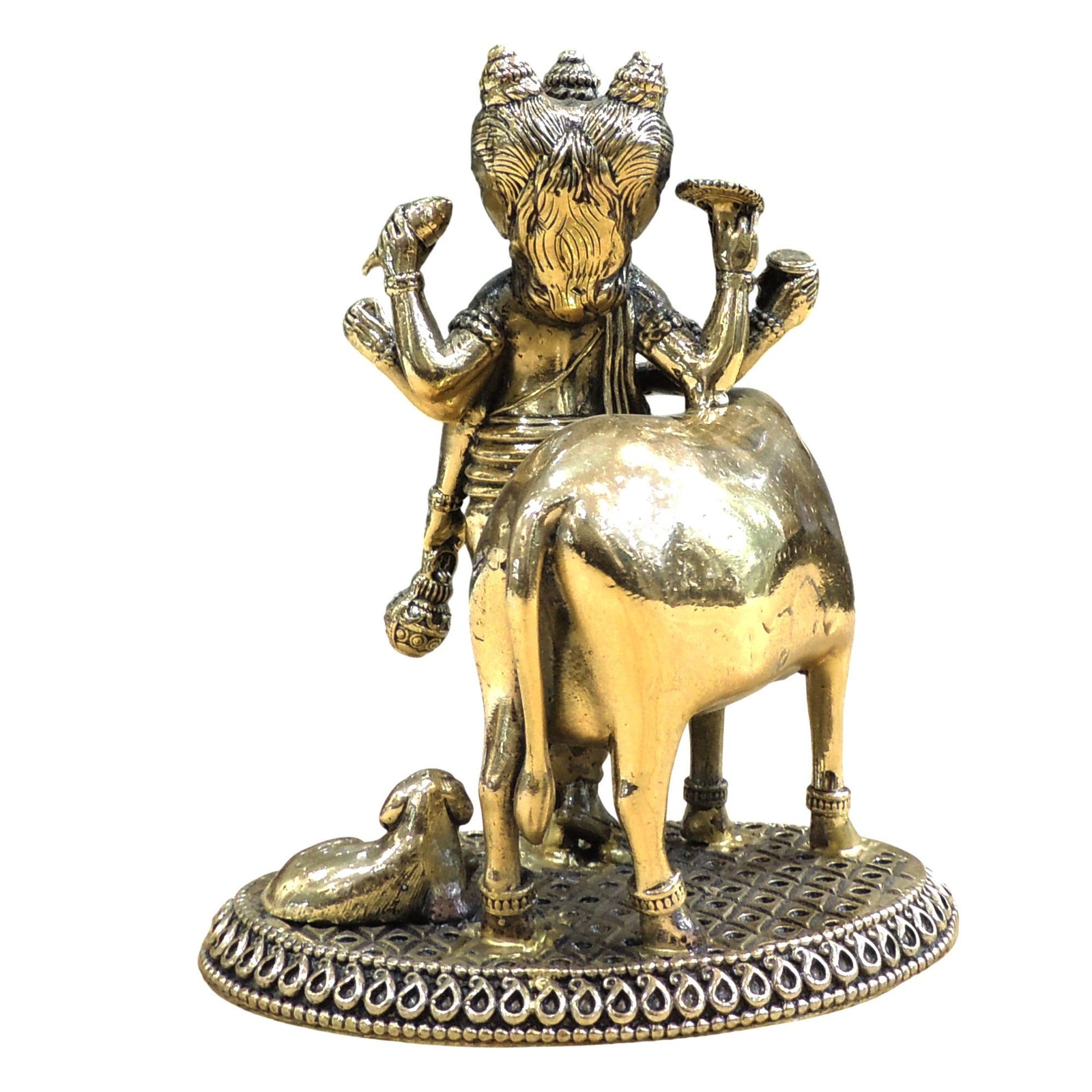 Brass Dattatreya — 5.5"