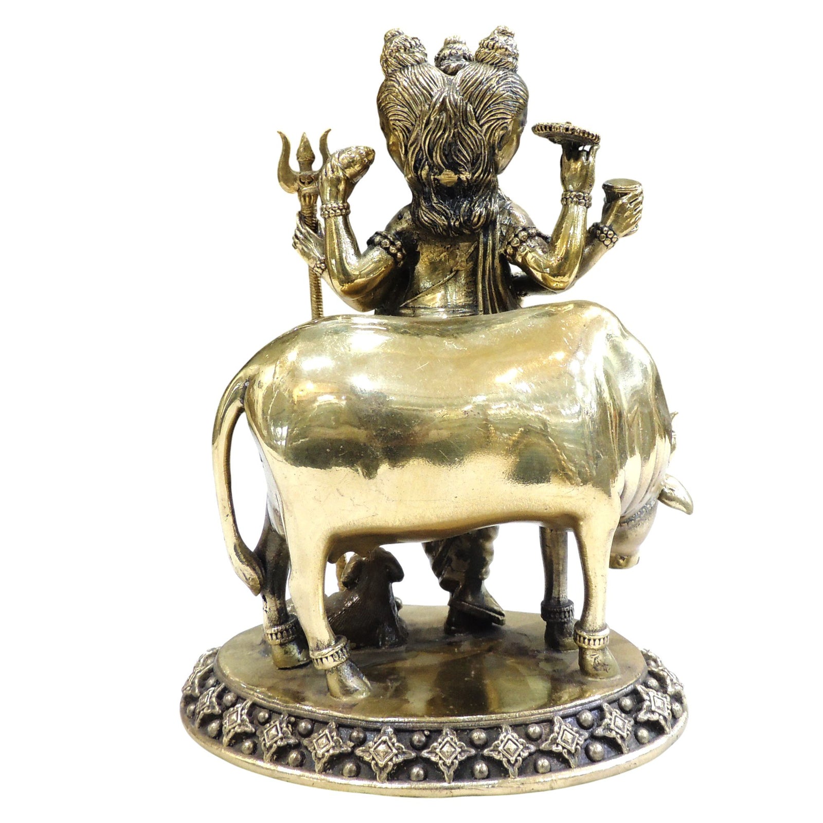 Brass Dattatreya — 8"