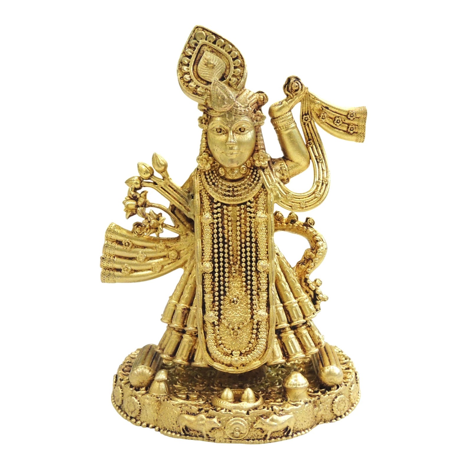 Brass Shrinath — 4"