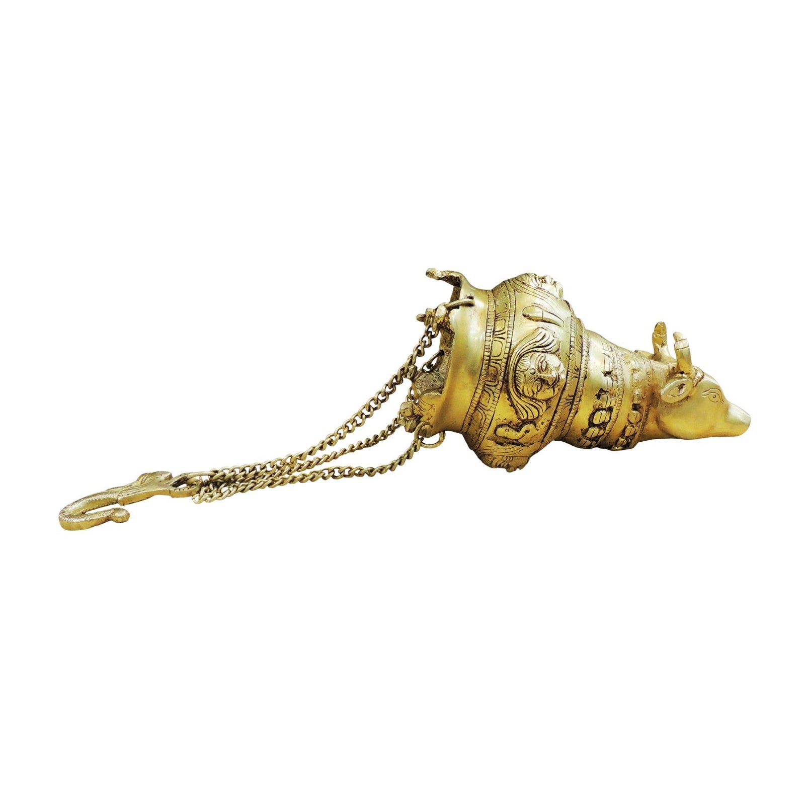 Brass Nandi Face Shirangi , 900 ML — 8.5"