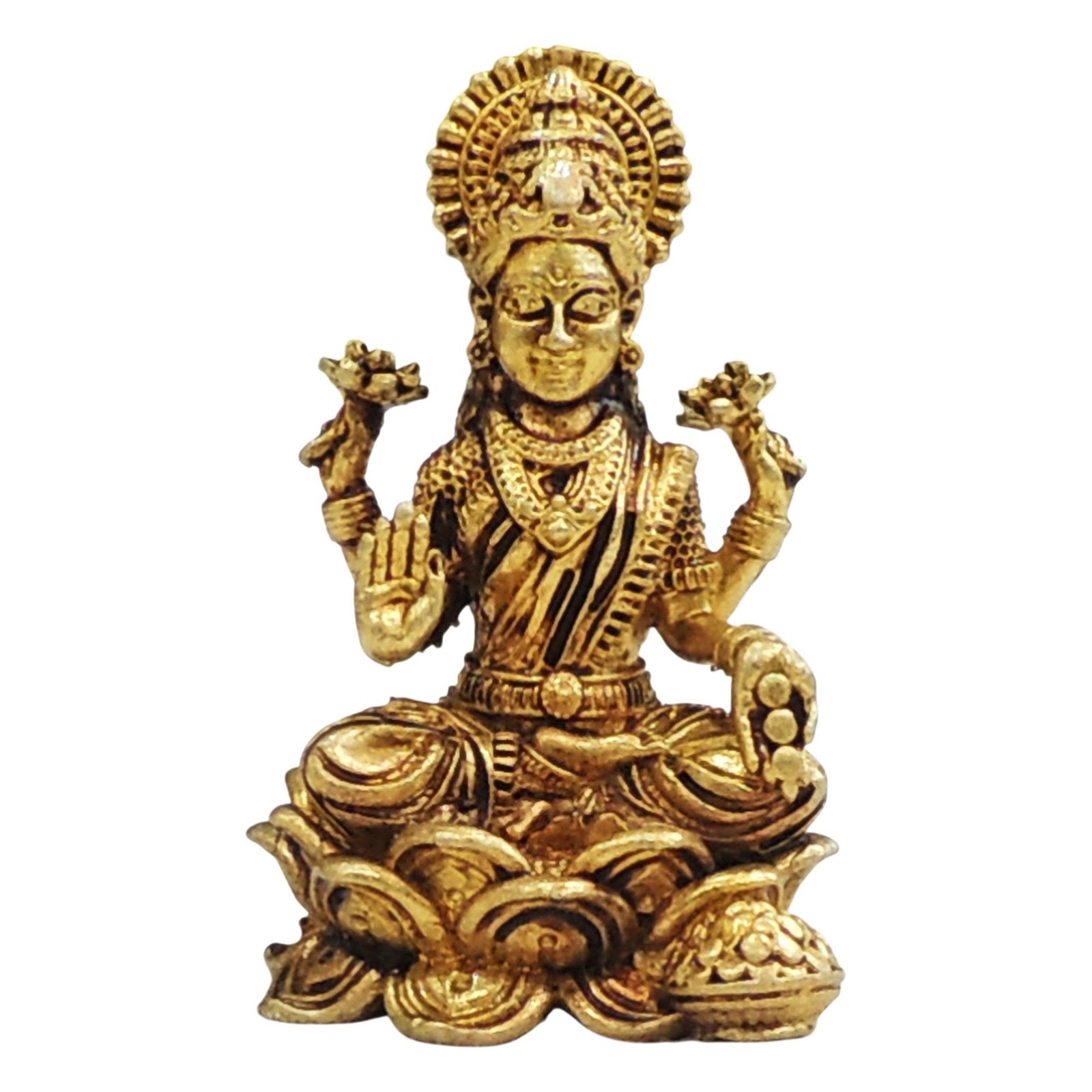Brass Lakshmi — 2"