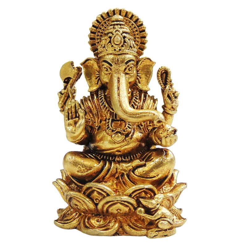 Brass Ganesh — 2.5"
