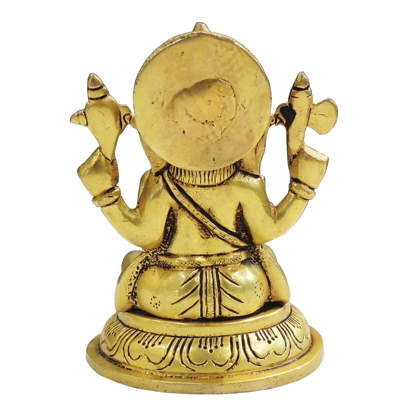 Brass Ganesh — 4.5"