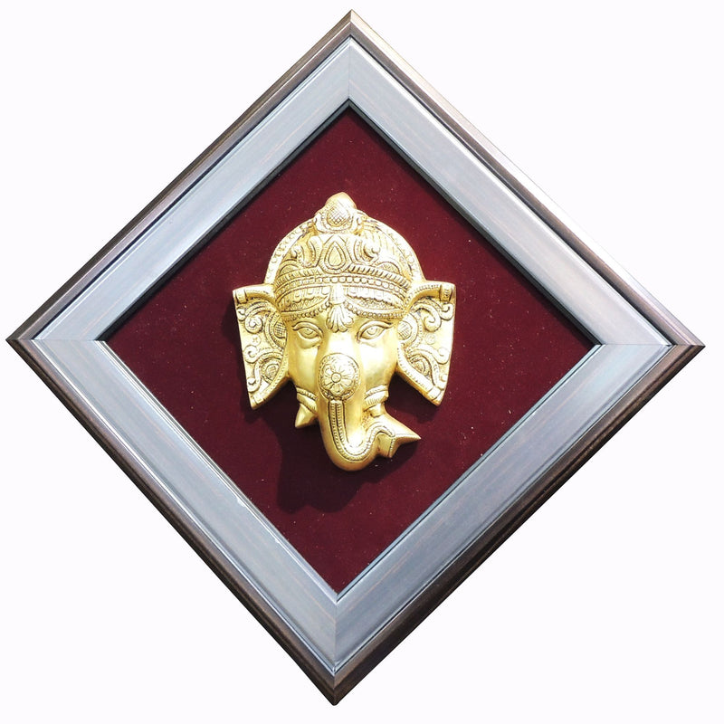Brass Ganesh — 12"