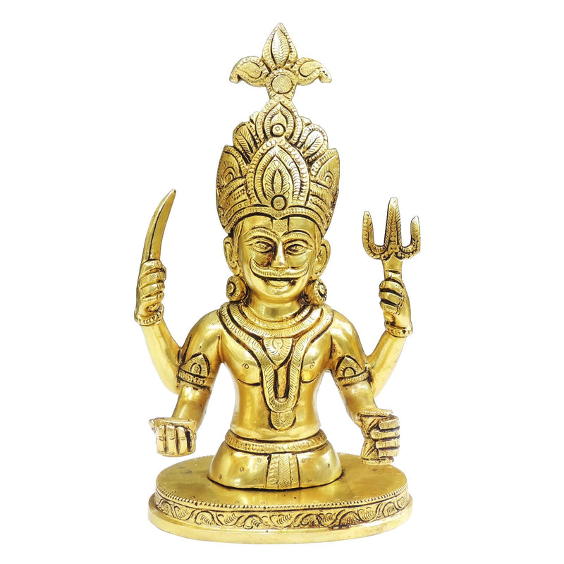 Brass Kaal Bhairav — 9"