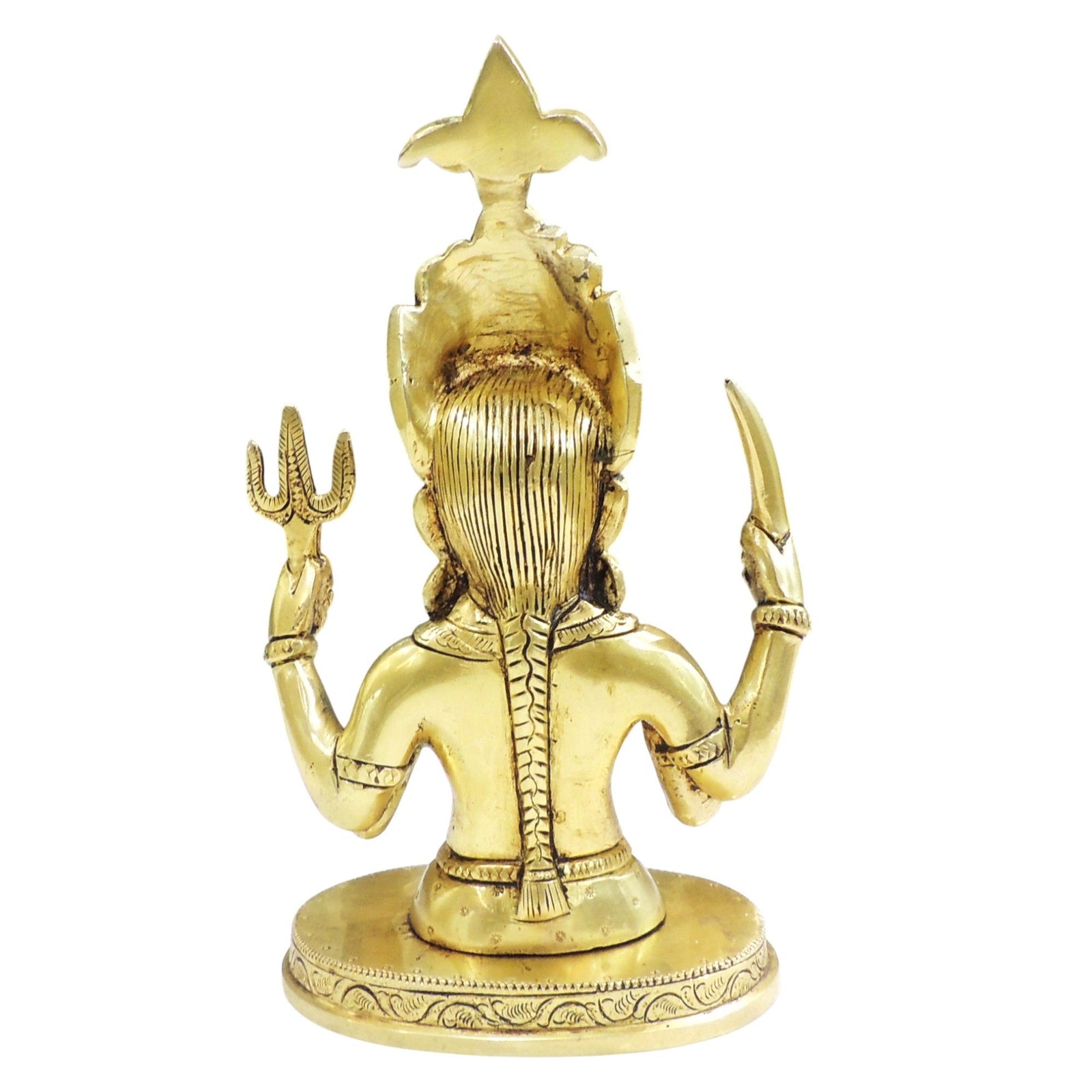 Brass Kaal Bhairav — 9"
