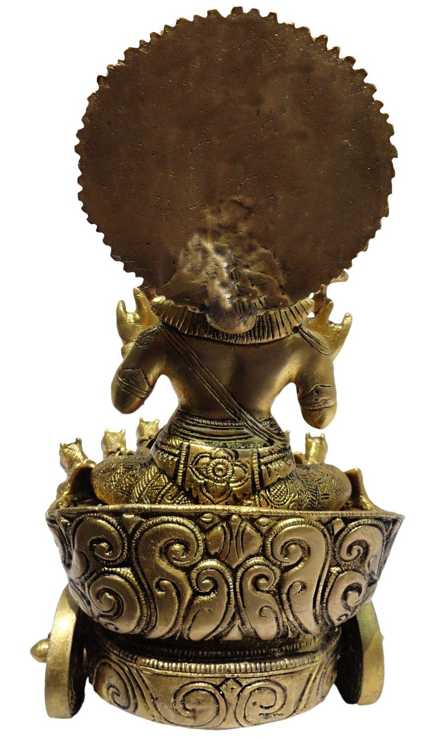 Brass Surya Dev Rath s — 11"