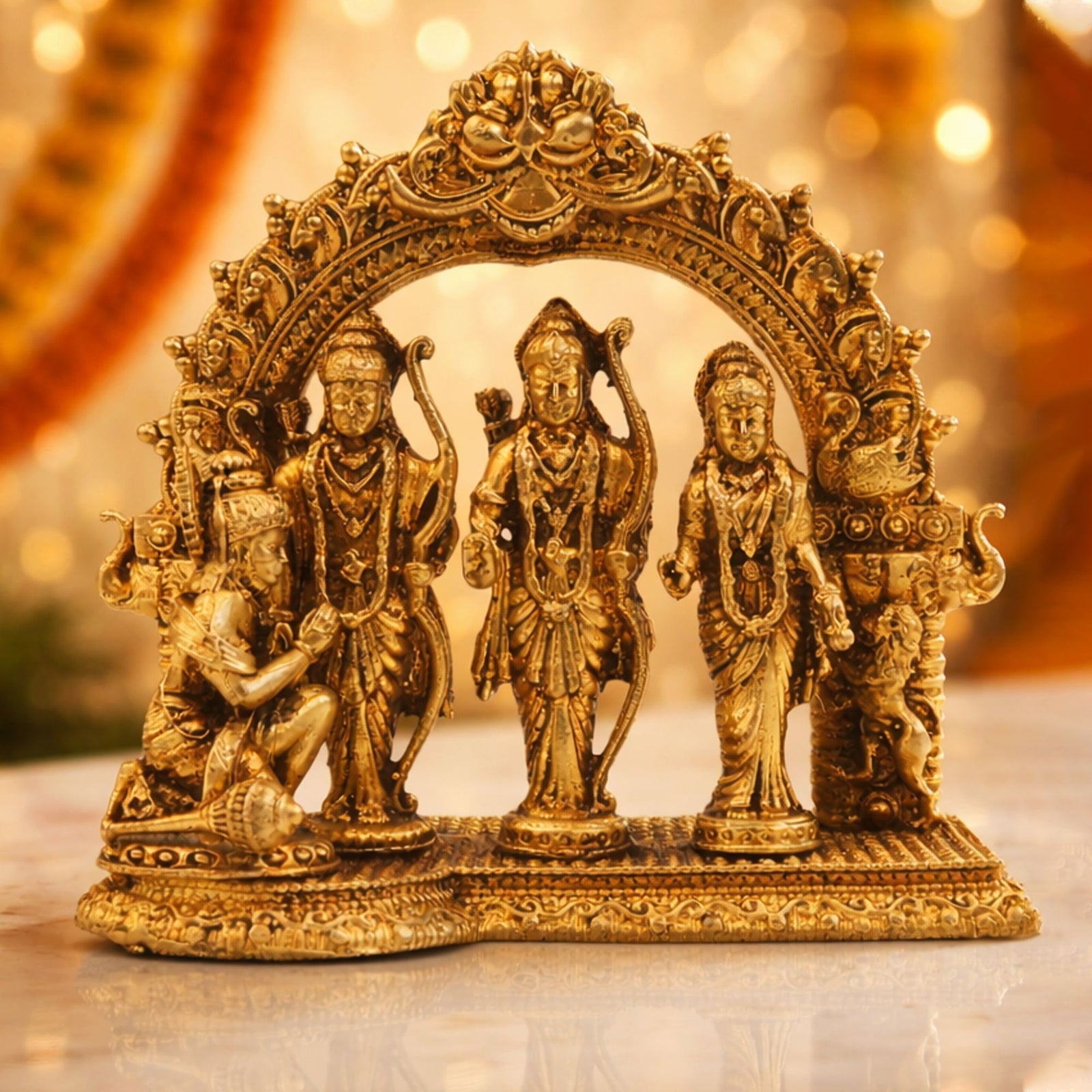 Brass Ram Darbar — 4"