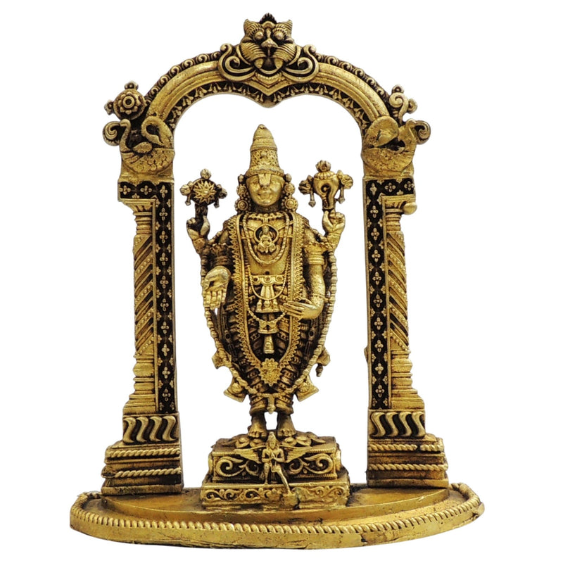 Brass Tirupati — 6"