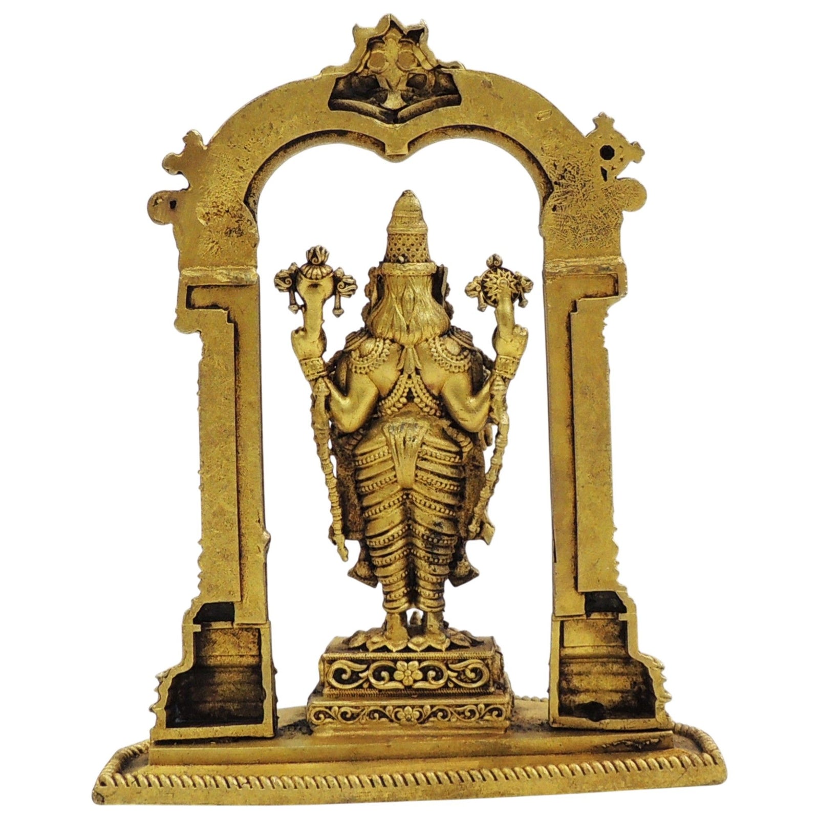 Brass Tirupati — 6"