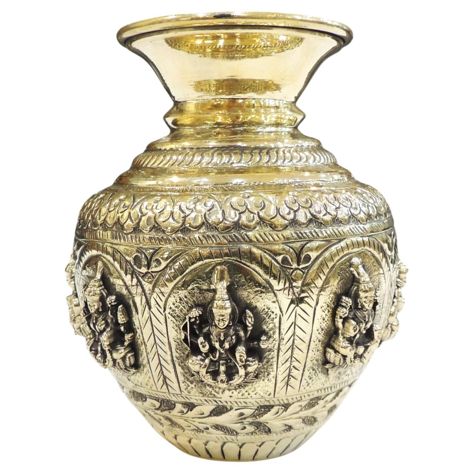 Brass Lakshmi — 6"