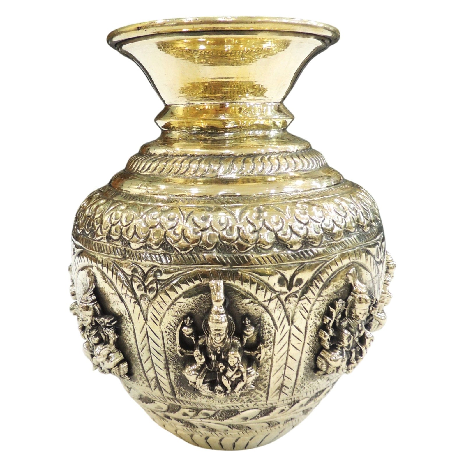 Brass Lakshmi — 6"