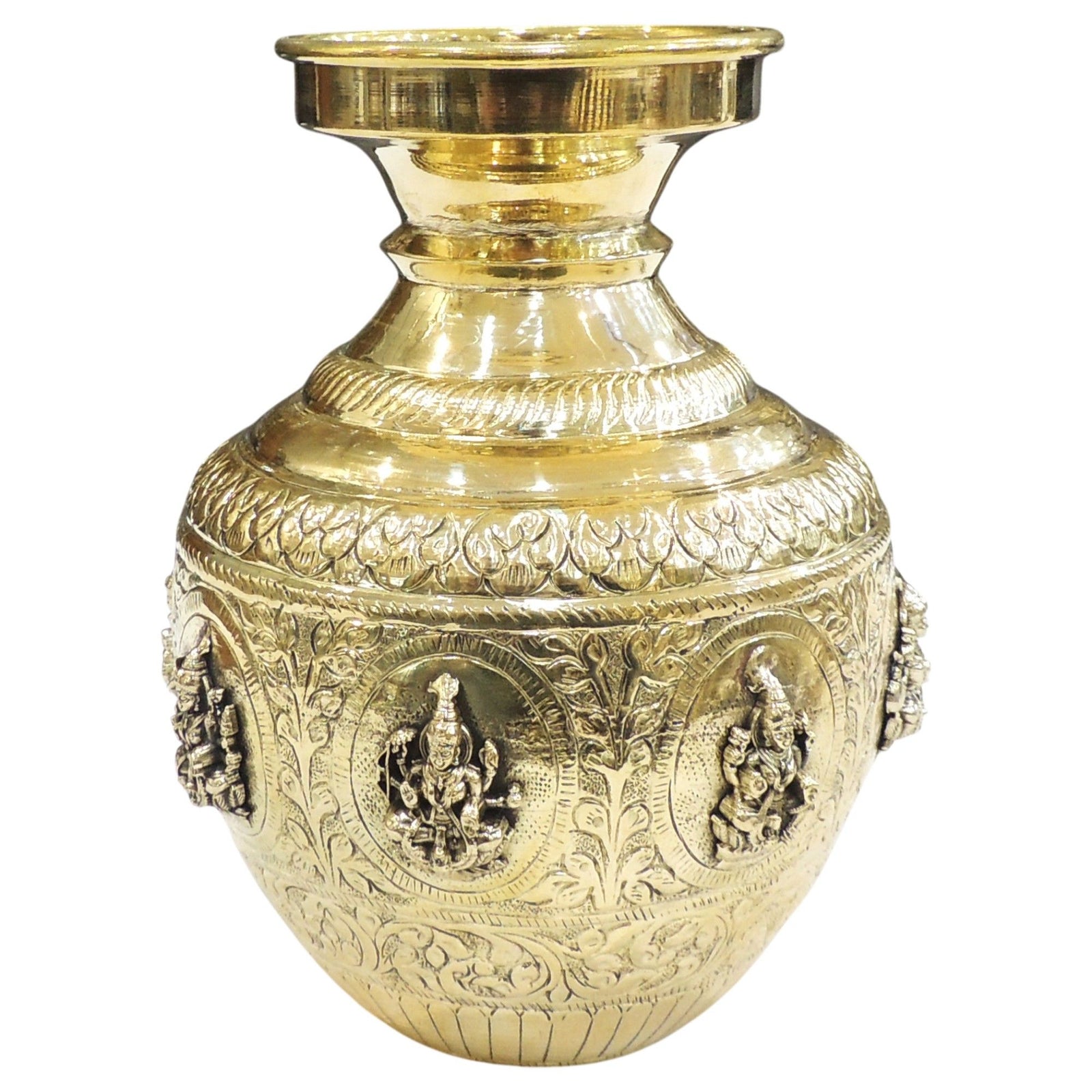 Brass Lakshmi — 8"