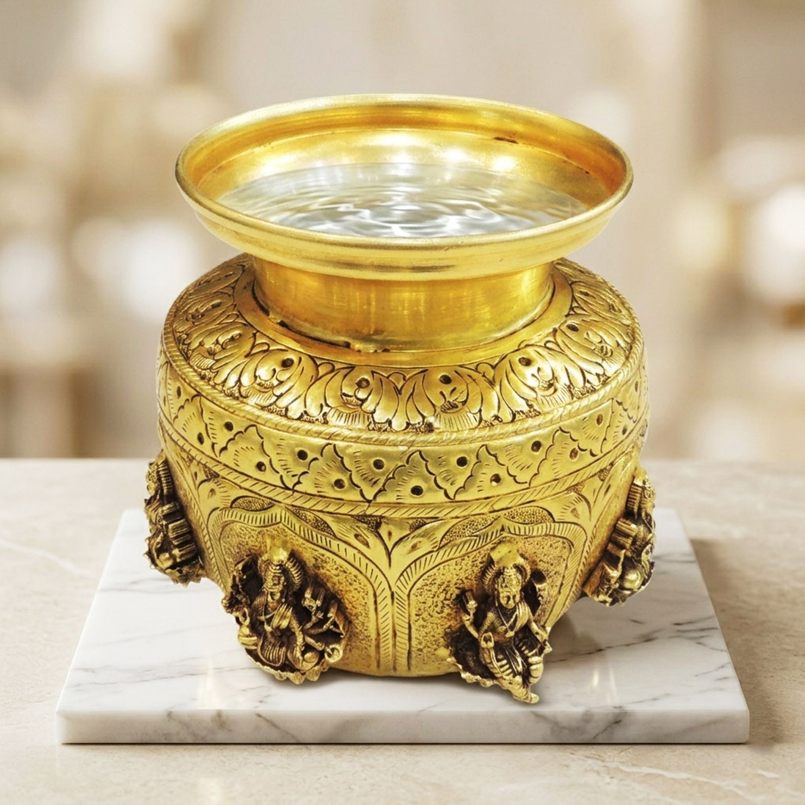 Brass Lakshmi — 5"