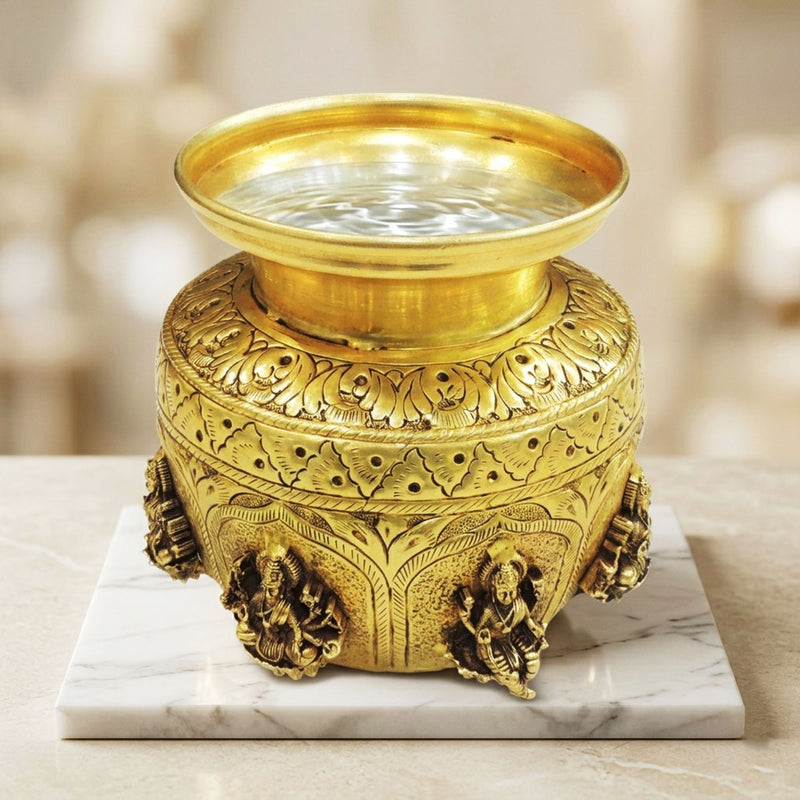 Brass Lakshmi — 5"