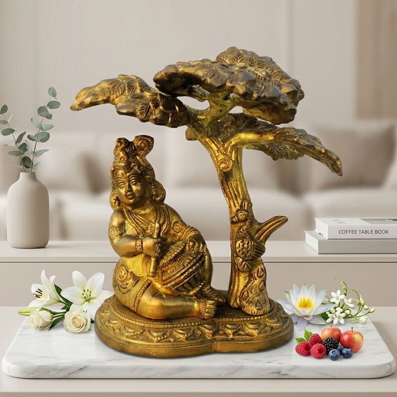 Brass Krishna